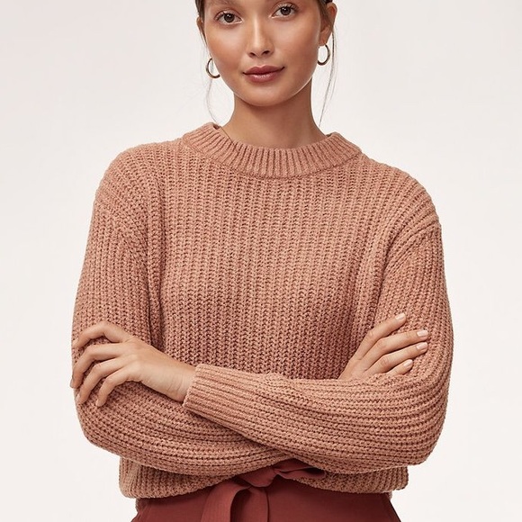 Wilfred Sweaters - Wilfred Aritzia Essential Chenille Sweater